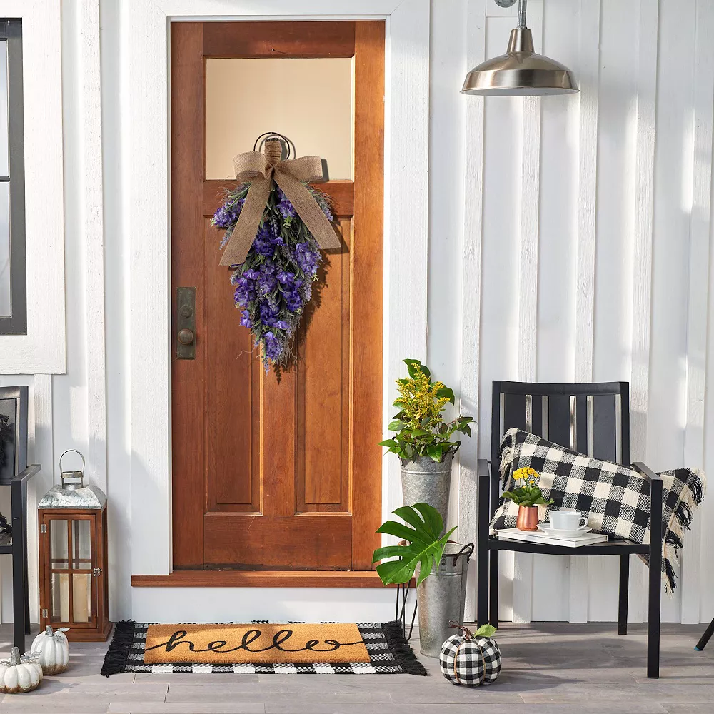 Sonoma Goods For Life® Artificial Violet Lavender Teardrop Wall Decor Sonoma Goods For Life® Artificial Violet Lavender Teardrop Wall Decor -Sonoma Furniture Store 5899515 ALT