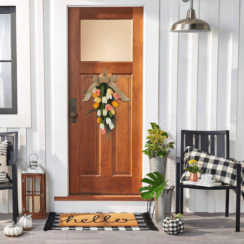 Sonoma Goods For Life® Artificial Tulip Teardrop Wall Decor Sonoma Goods For Life® Artificial Tulip Teardrop Wall Decor -Sonoma Furniture Store 5899517 ALT