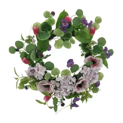 Sonoma Goods For LifeĀ® Asymmetrical Artificial Poppy Tulip Wreath