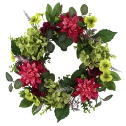 Sonoma Goods For LifeĀ® Artificial Dahlia Hydrangea Wreath
