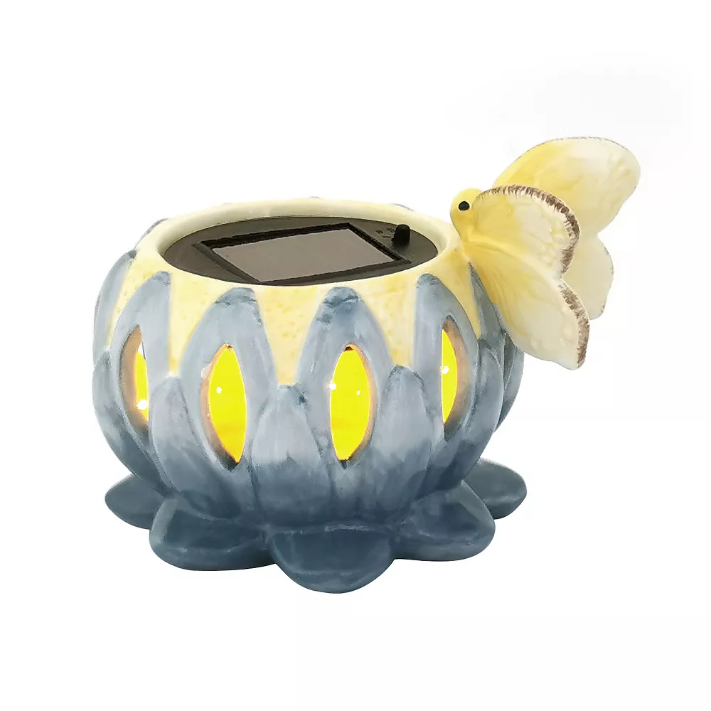 Sonoma Goods For Life® Floral Butterfly LED Lantern Table Decor Sonoma Goods For Life® Floral Butterfly LED Lantern Table Decor -Sonoma Furniture Store 5901437