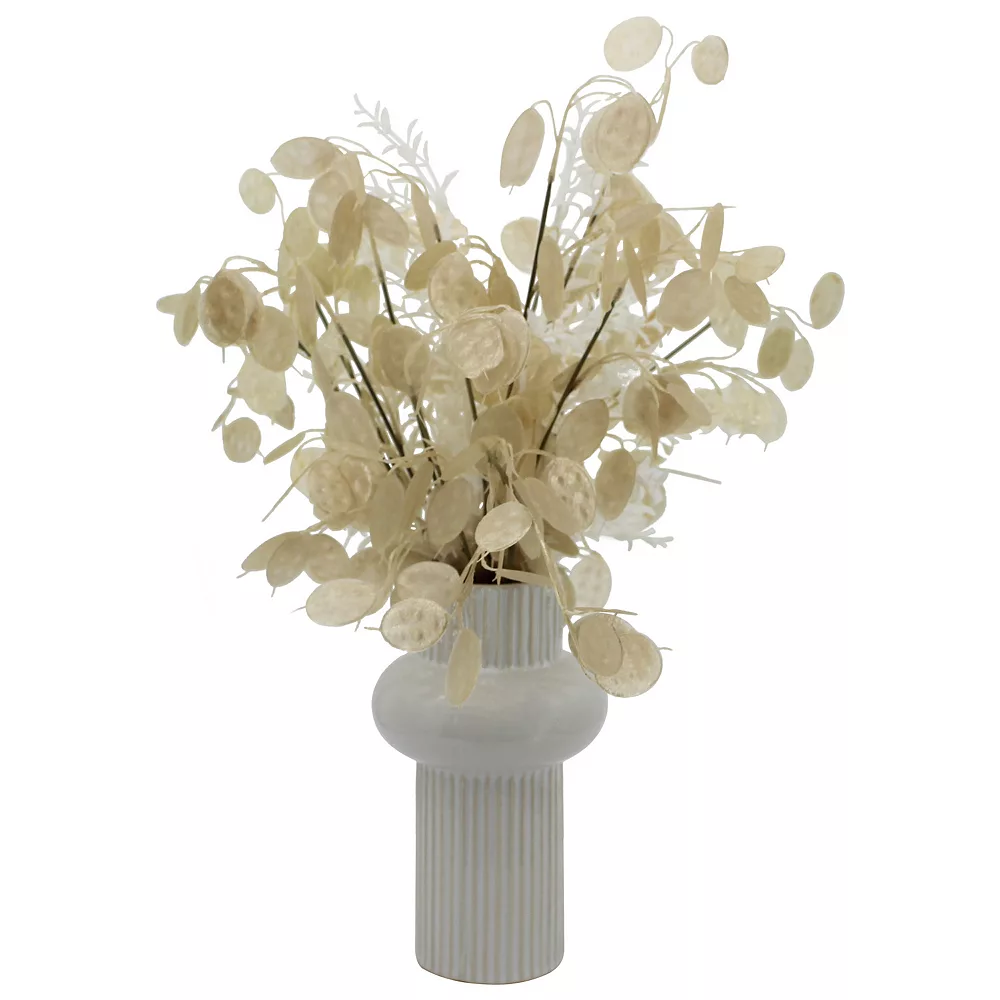 Sonoma Goods For Life® Artificial Lunaria Vase Floor Decor Sonoma Goods For Life® Artificial Lunaria Vase Floor Decor -Sonoma Furniture Store 5902368