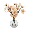 Sonoma Goods For Life® Artificial Flower Stems In Glass Vase Floor Decor -Sonoma Furniture Store 5902385