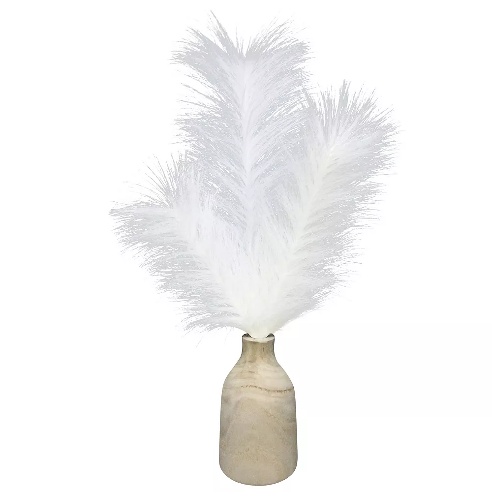 Sonoma Goods For Life® Artificial Pompas Grass In Wood Vase Floor Decor Sonoma Goods For Life® Artificial Pompas Grass In Wood Vase Floor Decor -Sonoma Furniture Store 5902389