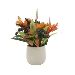 Sonoma Goods For LifeĀ® Mixed Faux Botanical Ceramic Vessel Table Decor