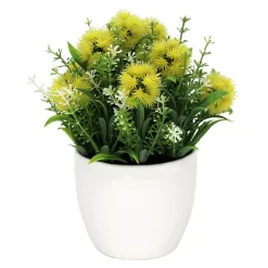 Sonoma Goods For Life® Artificial Yellow Botanicals In Ceramic Pot -Sonoma Furniture Store 5902862 ALT