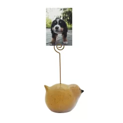 Sonoma Goods For Life® Yellow Ceramic Bird Photo Clip -Sonoma Furniture Store 5902882 ALT2