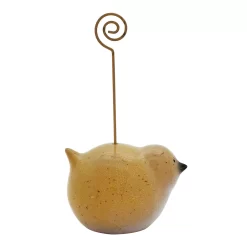 Sonoma Goods For Life® Yellow Ceramic Bird Photo Clip -Sonoma Furniture Store 5902882 ALT5