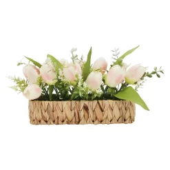 Sonoma Goods For LifeĀ® Artificial Pink Tulip Table Decor