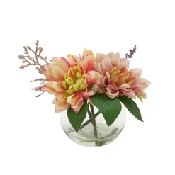 Sonoma Goods For Life® Artificial Dahlia Vase Table Decor -Sonoma Furniture Store 5904660 ALT2