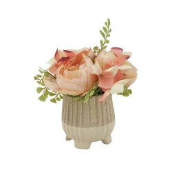 Sonoma Goods For LifeĀ® Artificial Peony Arrangement Table Decor