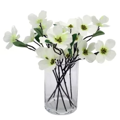 Sonoma Goods For LifeĀ® Artificial White Floral Arrangement Vase Table Decor