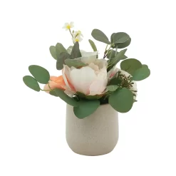 Sonoma Goods For Life® Artificial Poppy Eucalyptus Arrangement Table Decor -Sonoma Furniture Store 5904676 ALT2