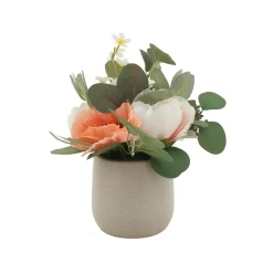 Sonoma Goods For Life® Artificial Poppy Eucalyptus Arrangement Table Decor -Sonoma Furniture Store 5904676 ALT3