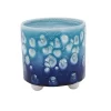 Sonoma Goods For Life® Reactive Glaze Blue Ceramic Planter -Sonoma Furniture Store 5905804