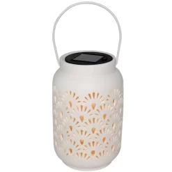 Sonoma Goods For Life® Large Ceramic Solar LED White Lantern