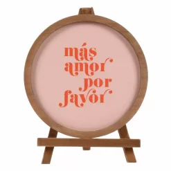 Sonoma Goods For LifeĀ® Mas Amor Por Favor Round Frame