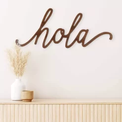 Sonoma Goods For Life® Hola Sentiment Wall Decor -Sonoma Furniture Store 5905934 ALT