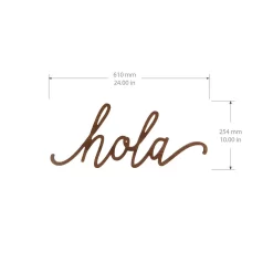 Sonoma Goods For Life® Hola Sentiment Wall Decor -Sonoma Furniture Store 5905934 ALT4