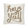 Sonoma Goods For Life® Ivory "Hey Y'all" Pillow -Sonoma Furniture Store 5913514