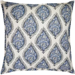 Sonoma Goods For Life® Blue Block Print Pillow