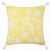 Sonoma Goods For Life® Square Linear Floral Pillow -Sonoma Furniture Store 5925781