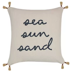 Sonoma Goods For Life® Sea, Sun, Sand Ultimate Feather Fill Throw Pillow