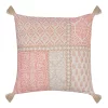 Sonoma Goods For Life® Coral & Tan Block Print Ultimate Feather Fill Throw Pillow -Sonoma Furniture Store 5926788