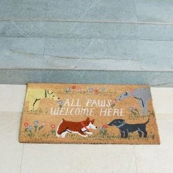 Sonoma Goods For Life® "All Paws Welcome Here" Doormat -Sonoma Furniture Store 5934602 ALT4