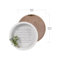 Sonoma Goods For Life® Round Sentiment With Botanical Décor 6 Sonoma Goods For Life® Round Sentiment With Botanical Décor -Sonoma Furniture Store 5979605 ALT4