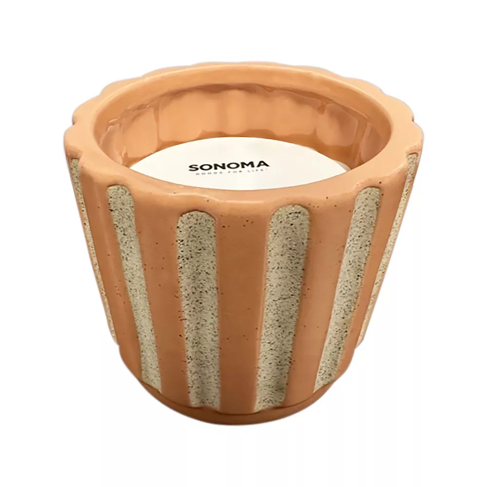 Sonoma Goods For Life® 30-oz. Coastal Sunset Textured Candle Jar Sonoma Goods For Life® 30-oz. Coastal Sunset Textured Candle Jar -Sonoma Furniture Store 5989109