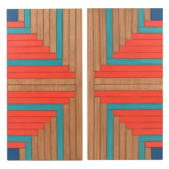 Sonoma Goods For LifeĀ® Colorful Panel Wall Art 2-Piece Set
