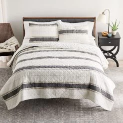 Sonoma Goods For Life® Farmhouse Stripe Quilt Set