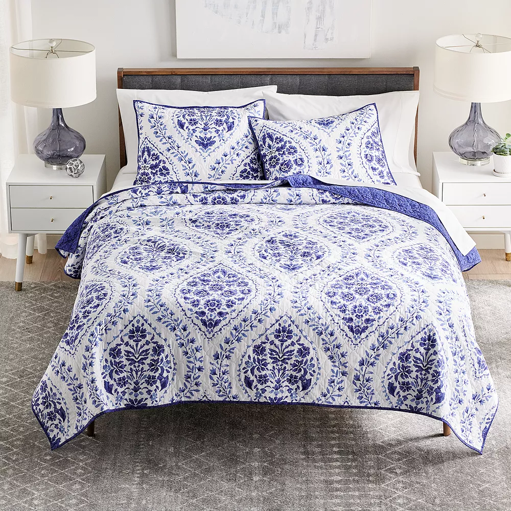 Sonoma Goods For Life® Heritage Ogee Damask Printed Quilt or Sham Sonoma Goods For Life® Heritage Ogee Damask Printed Quilt Or Sham -Sonoma Furniture Store 6224087